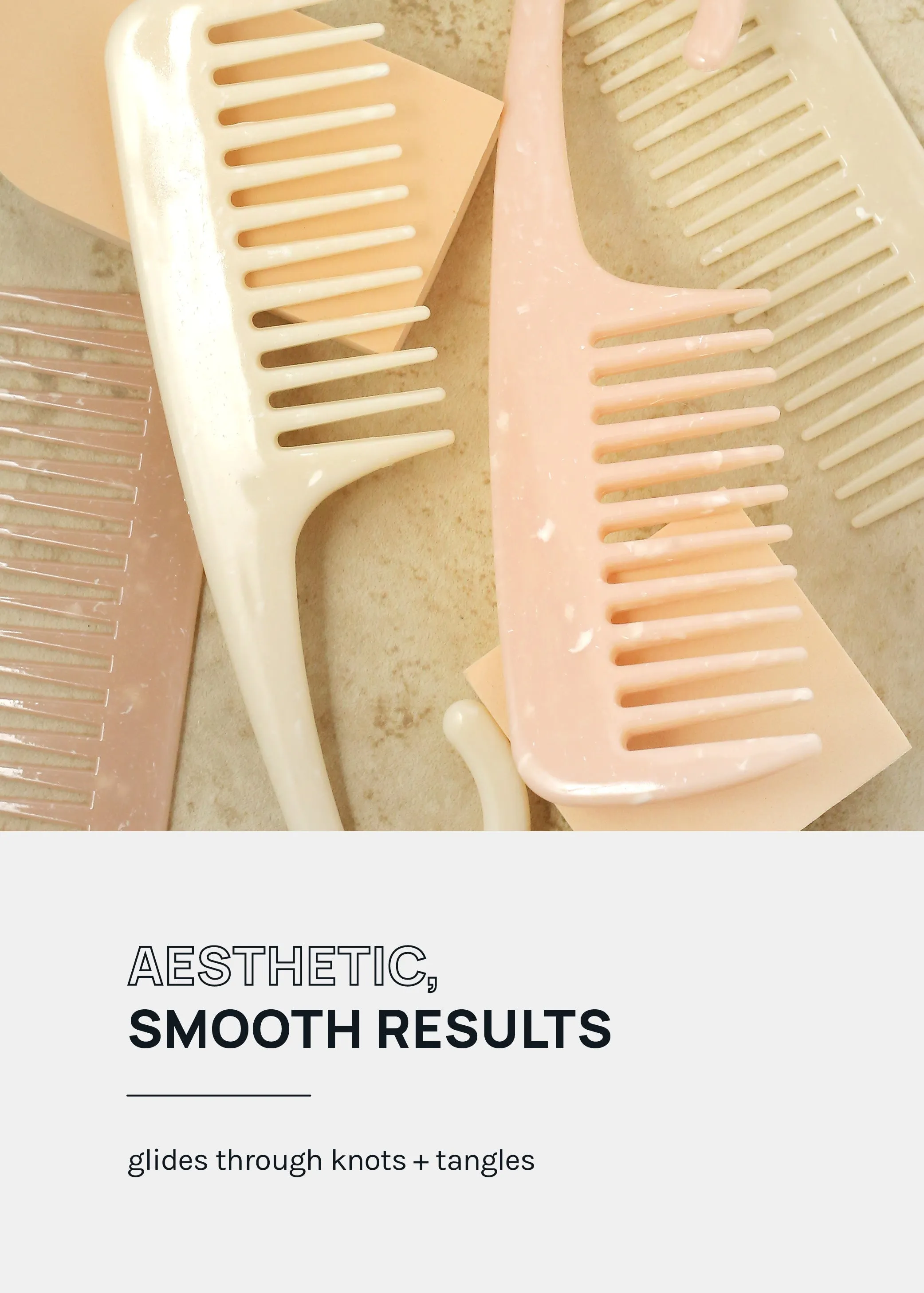 a2o Lab Wide Tooth Shower Comb