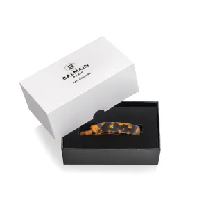Balmain Barrette Pour Cheveux Medium Tortoise Shell