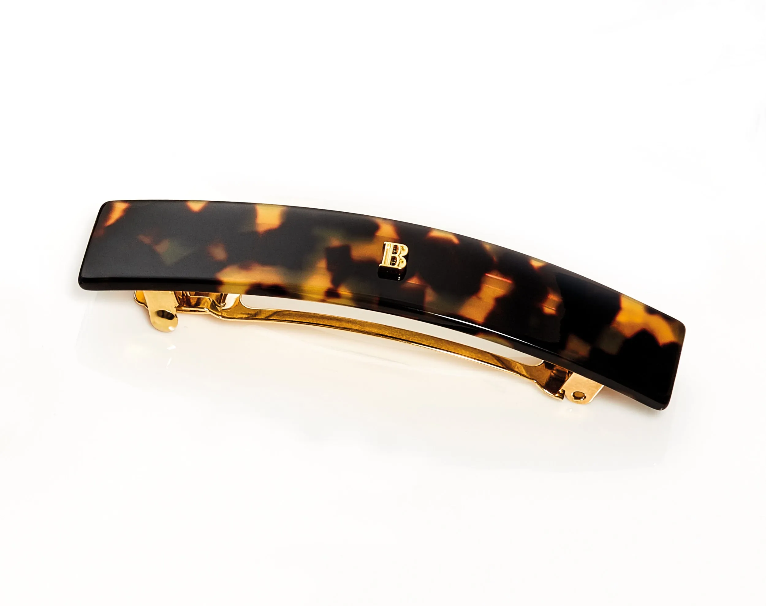 Balmain Barrette Pour Cheveux Medium Tortoise Shell