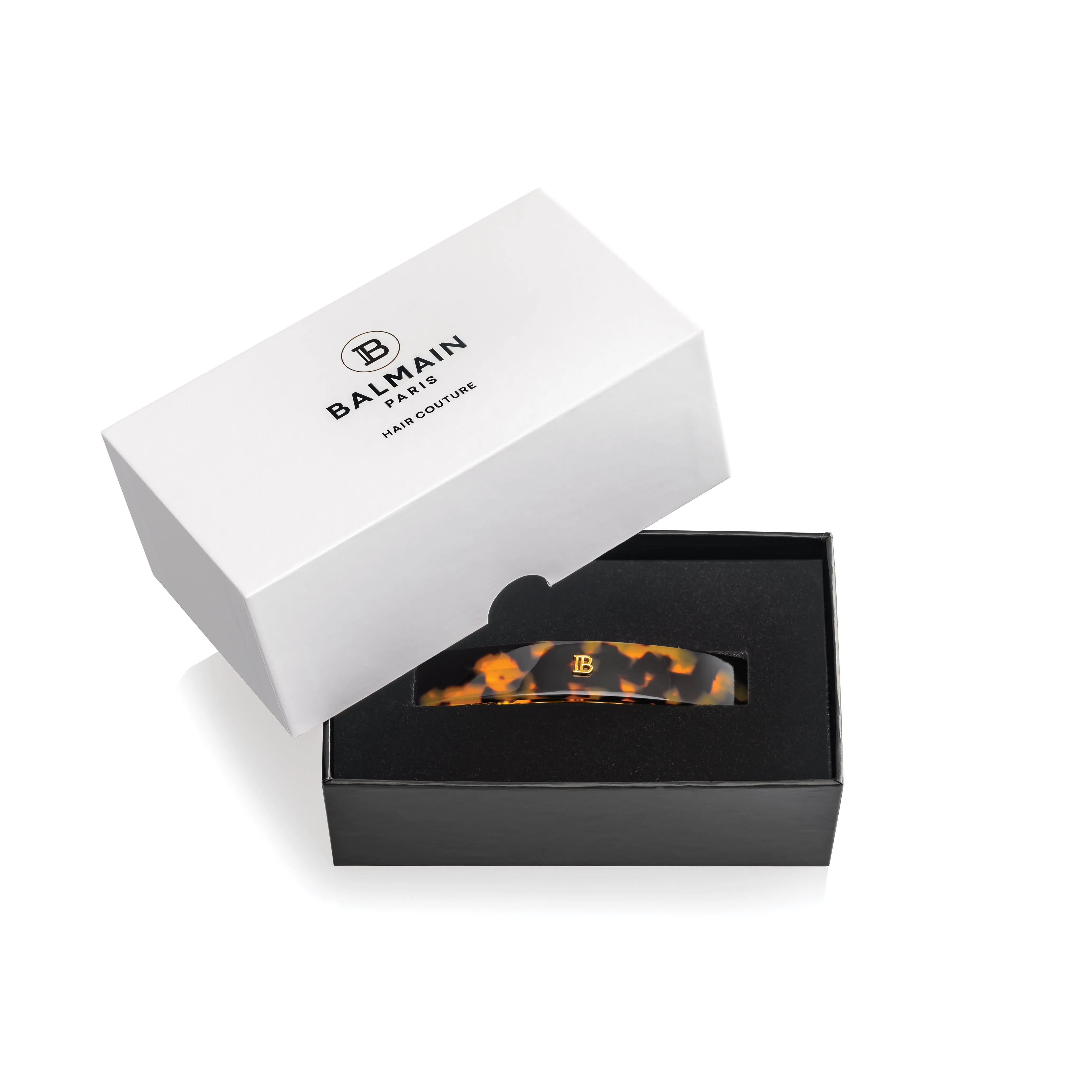 Balmain Barrette Pour Cheveux Medium Tortoise Shell