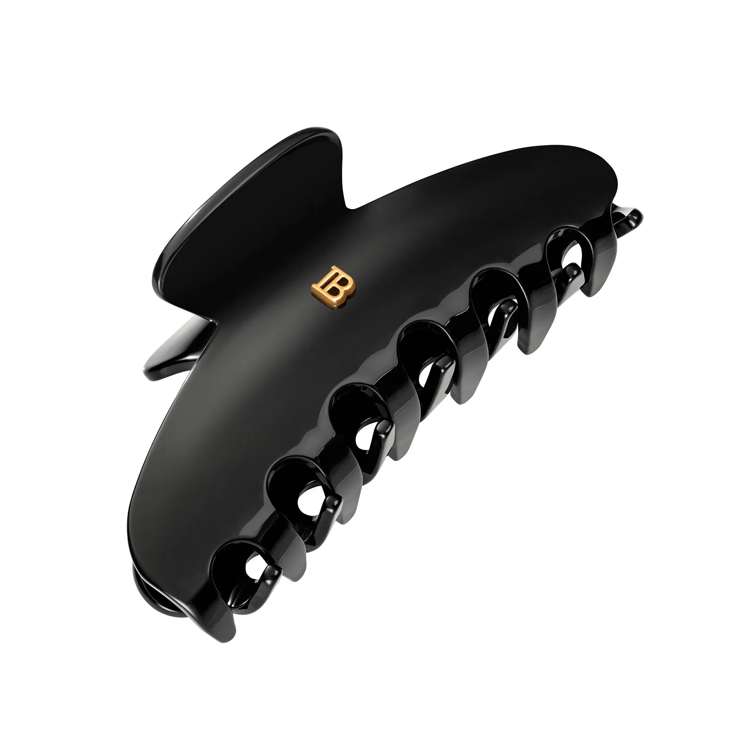 Balmain Pince À Cheveux Large Black