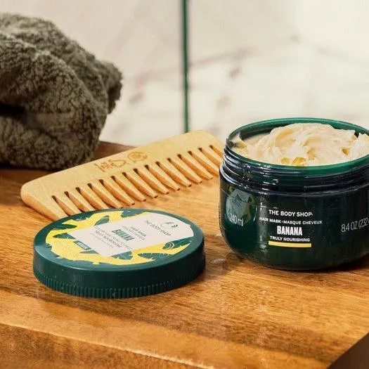 Banana Truly Nourishing Hair Mask The Body Shop