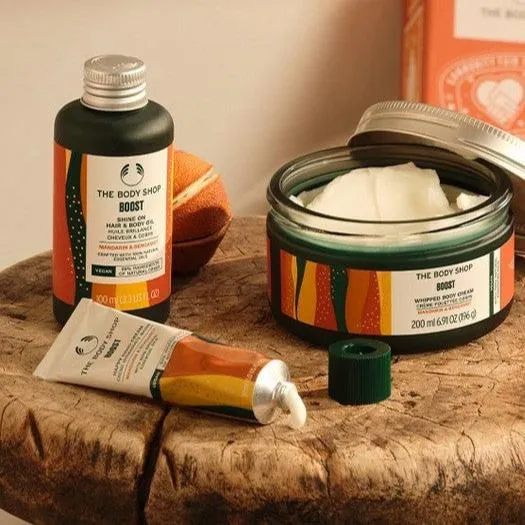 Boost Happy Hand Cream The Body Shop