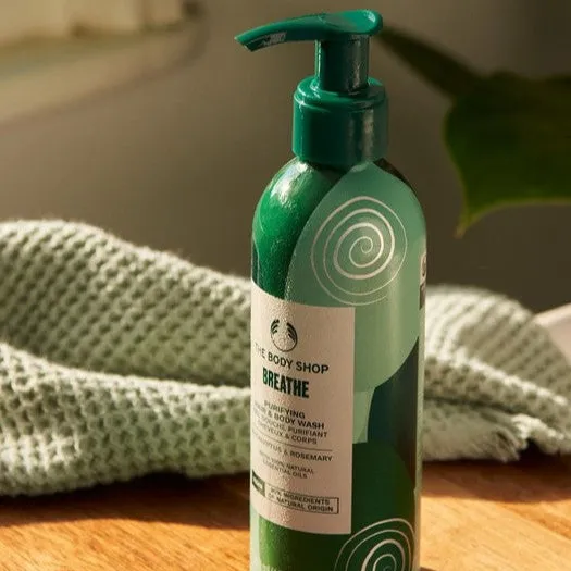 Breathe Purifying Hair & Body Wash  The Body Shop