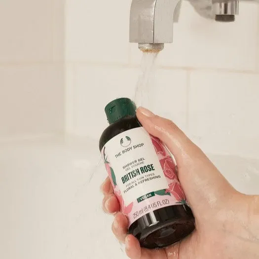 British Rose Shower Gel The Body Shop