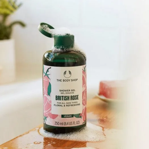 British Rose Shower Gel The Body Shop