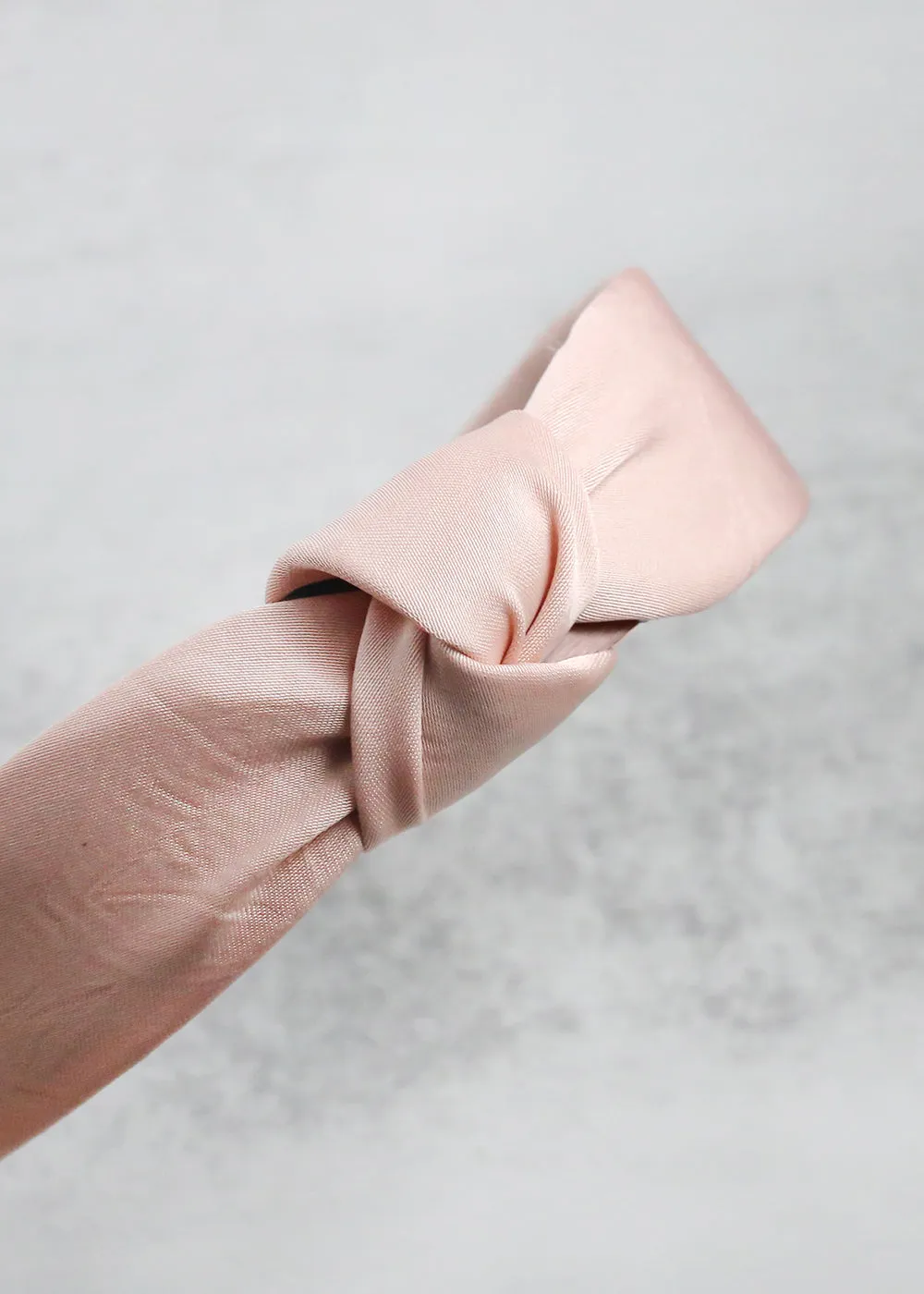 Chic Satin Knotted Headband
