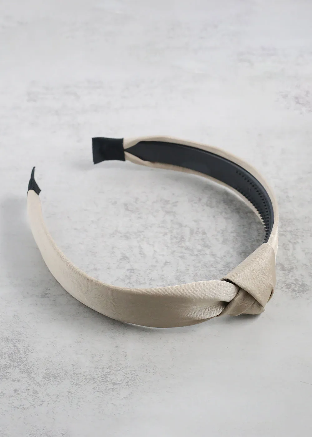 Chic Satin Knotted Headband