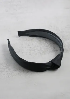 Chic Satin Knotted Headband