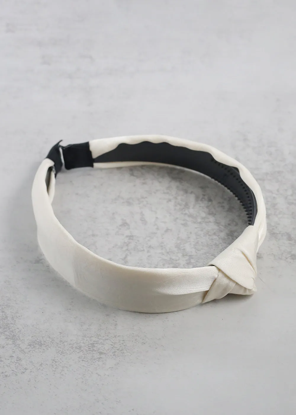 Chic Satin Knotted Headband