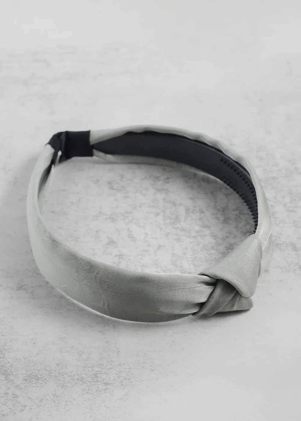 Chic Satin Knotted Headband