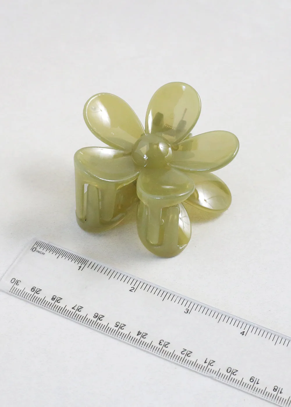 Daisy Clear Claw Clips