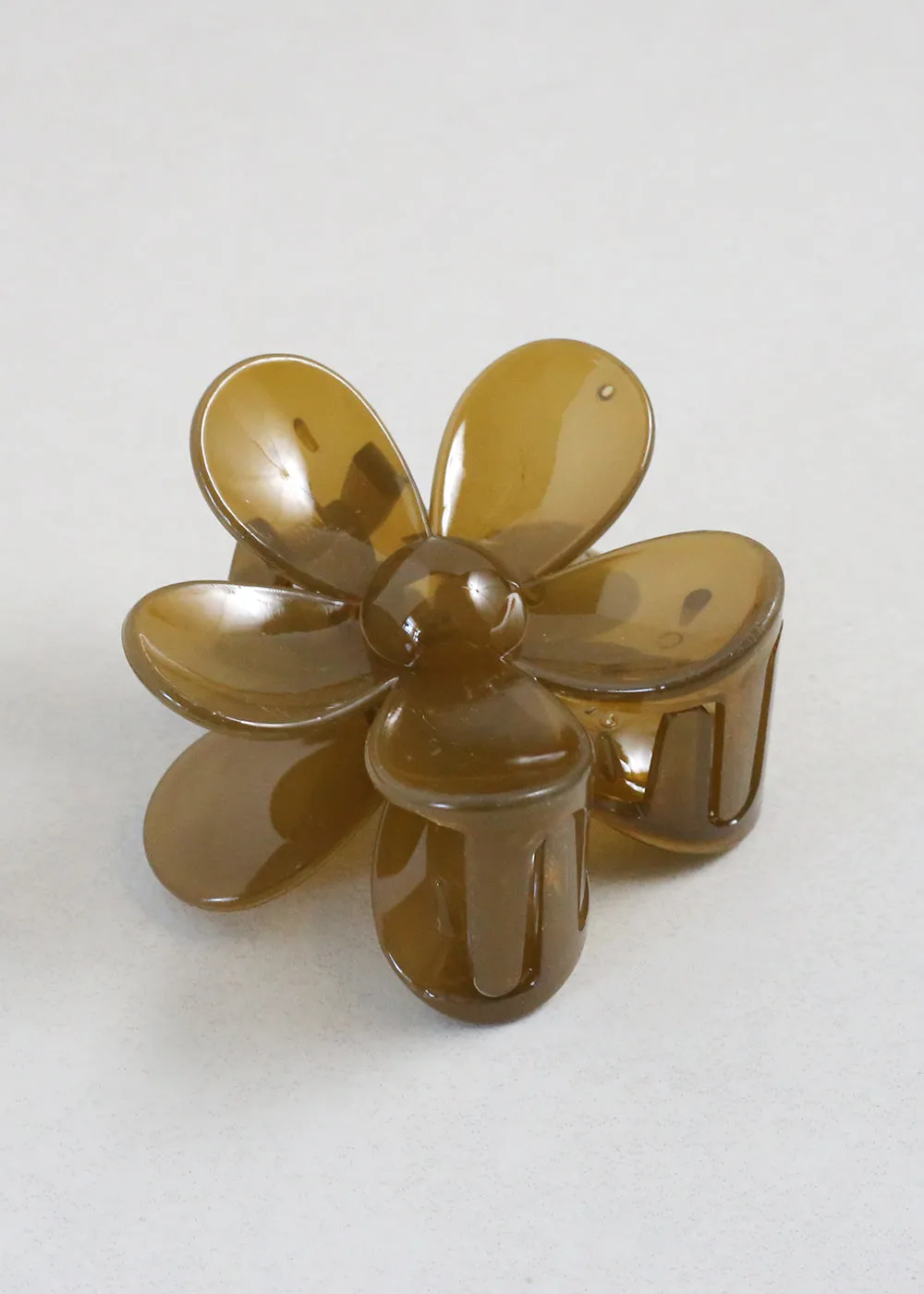Daisy Clear Claw Clips