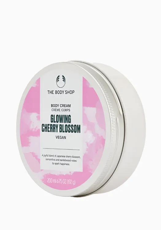 Glowing Cherry Blossom Body Cream The Body Shop
