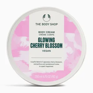 Glowing Cherry Blossom Body Cream The Body Shop