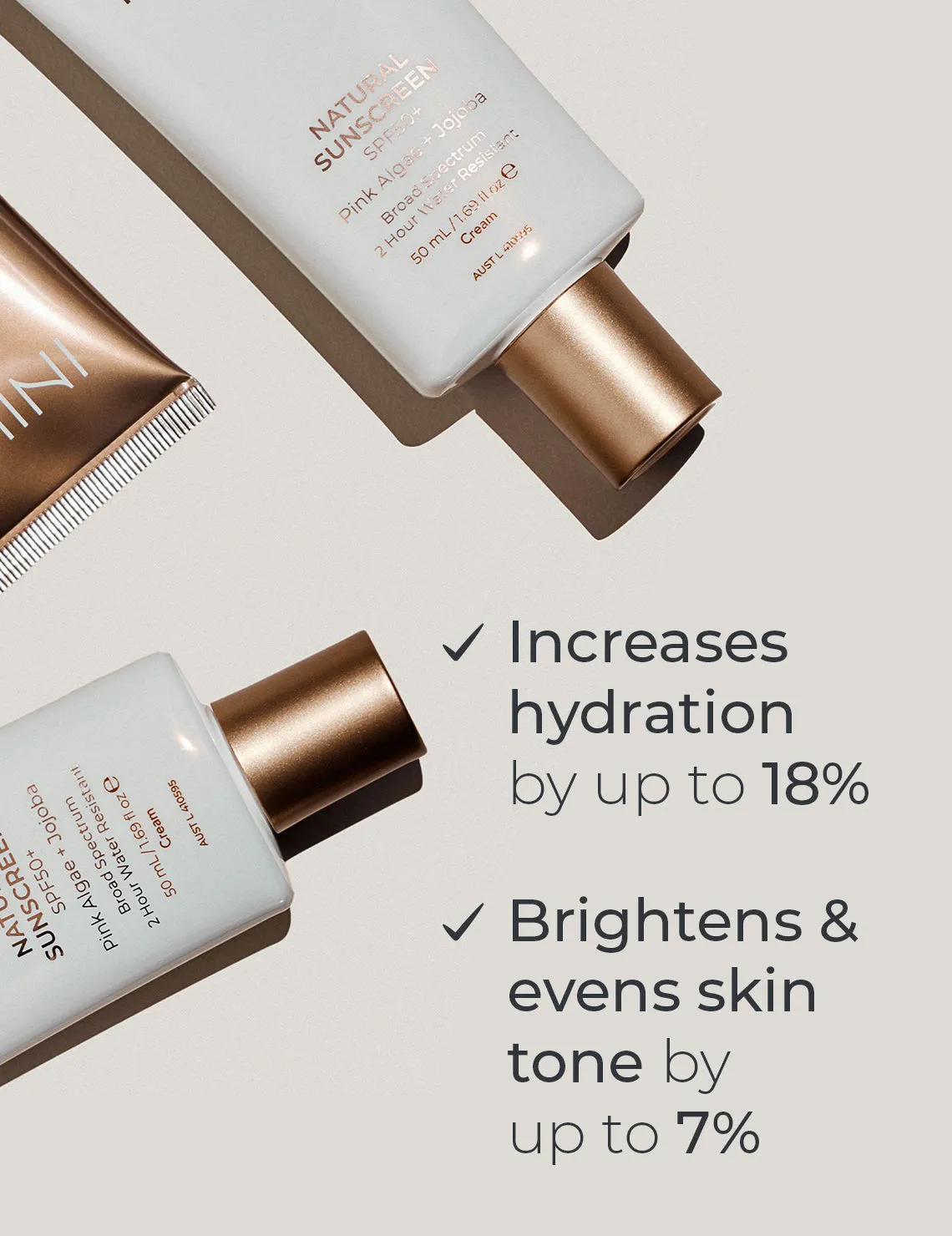 INIKA Organic Natural Sunscreen SPF50  50mL Inika Organic