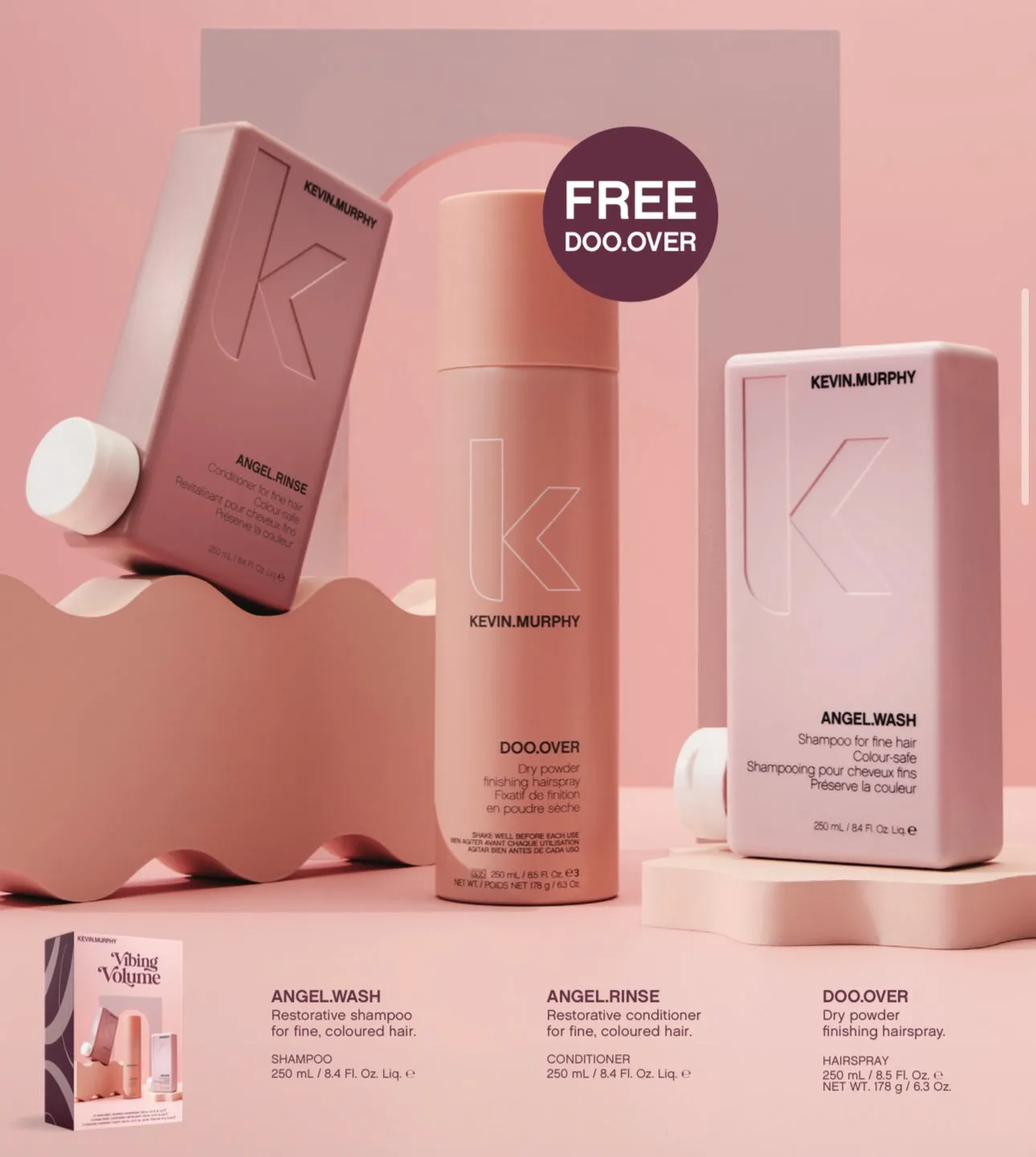 Kevin Murphy Limited Edition Vibing Volume Gift Set