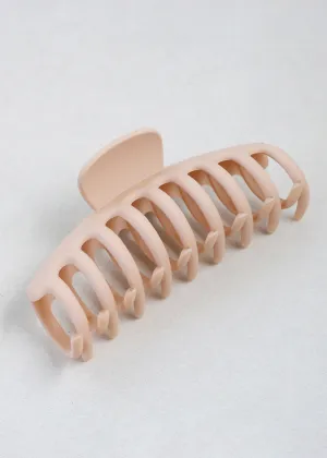 Large Matte Claw Clip
