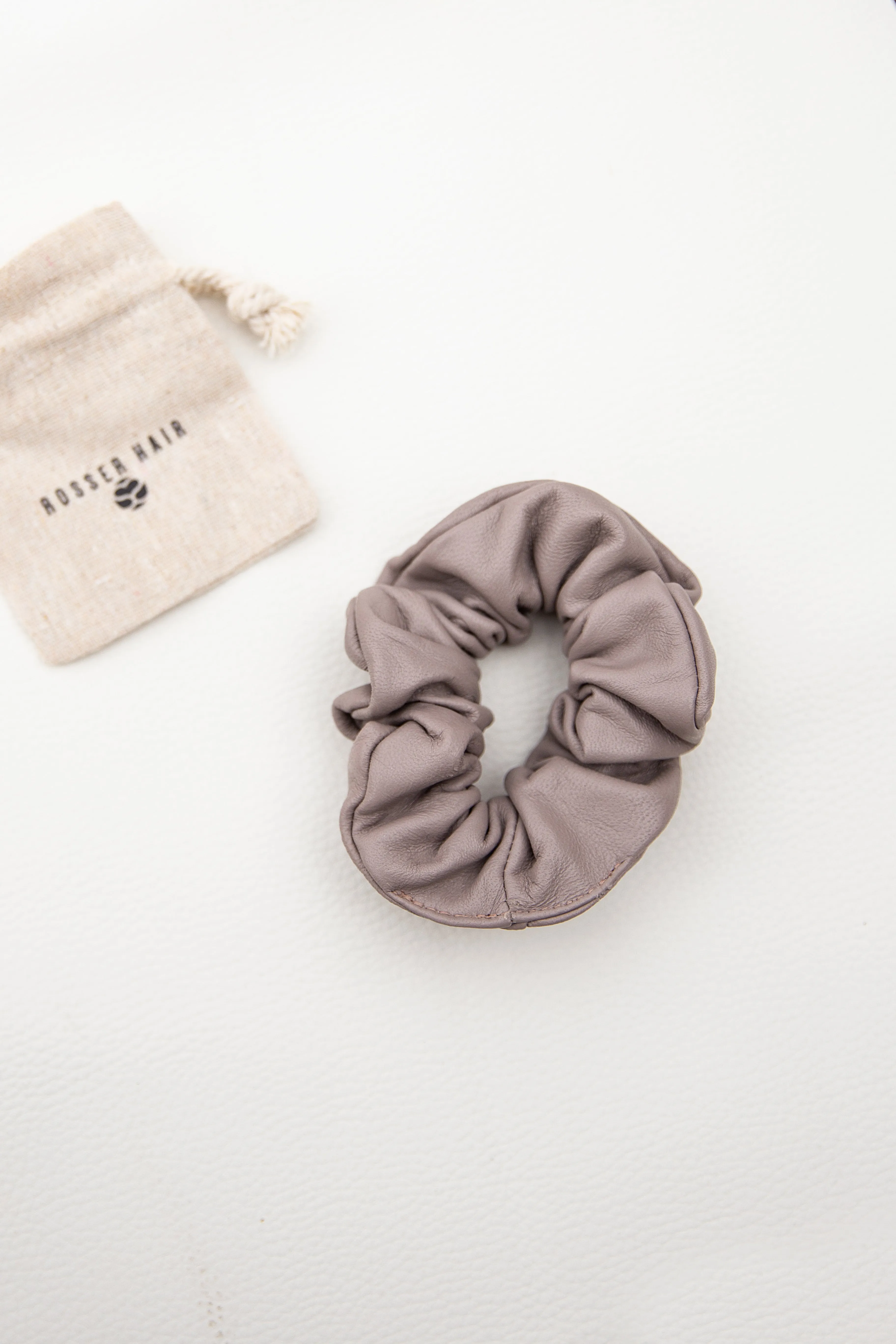 Leather Hand Made Scrunchies