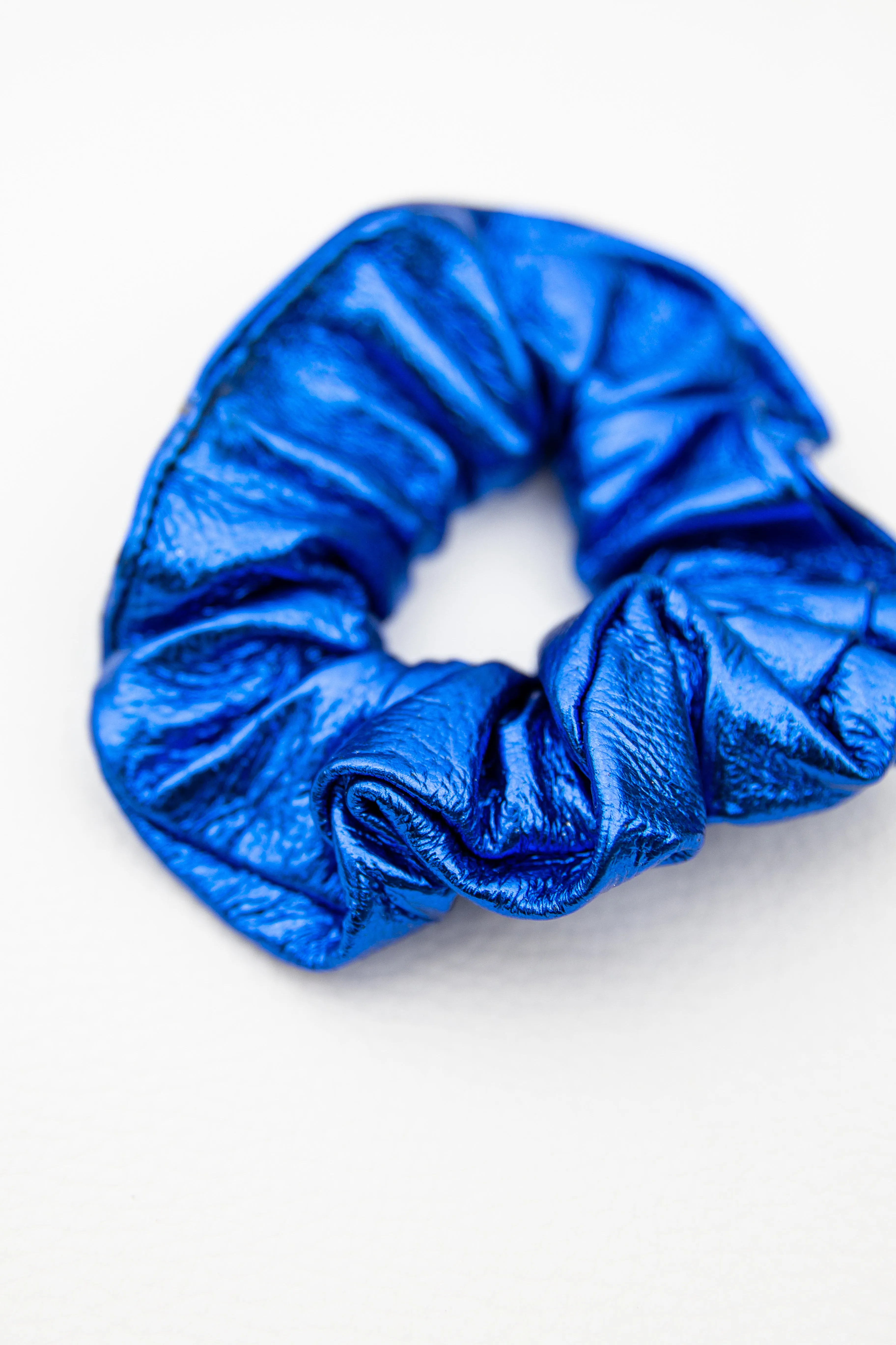 Leather Hand Made Scrunchies