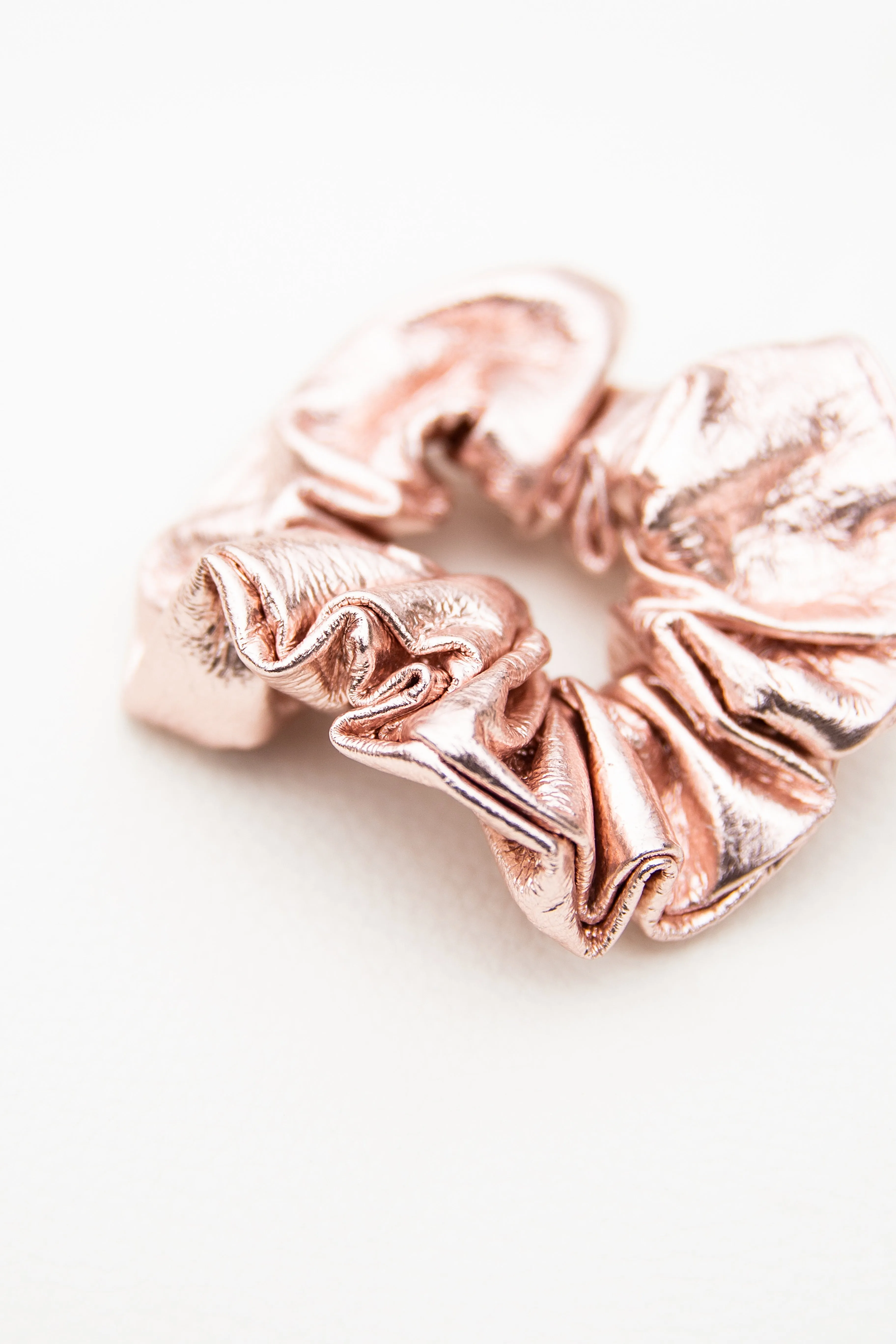 Leather Hand Made Scrunchies