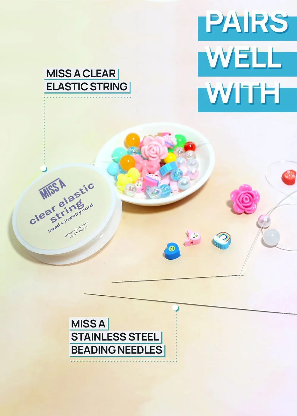 Miss A Alphabetic Beads