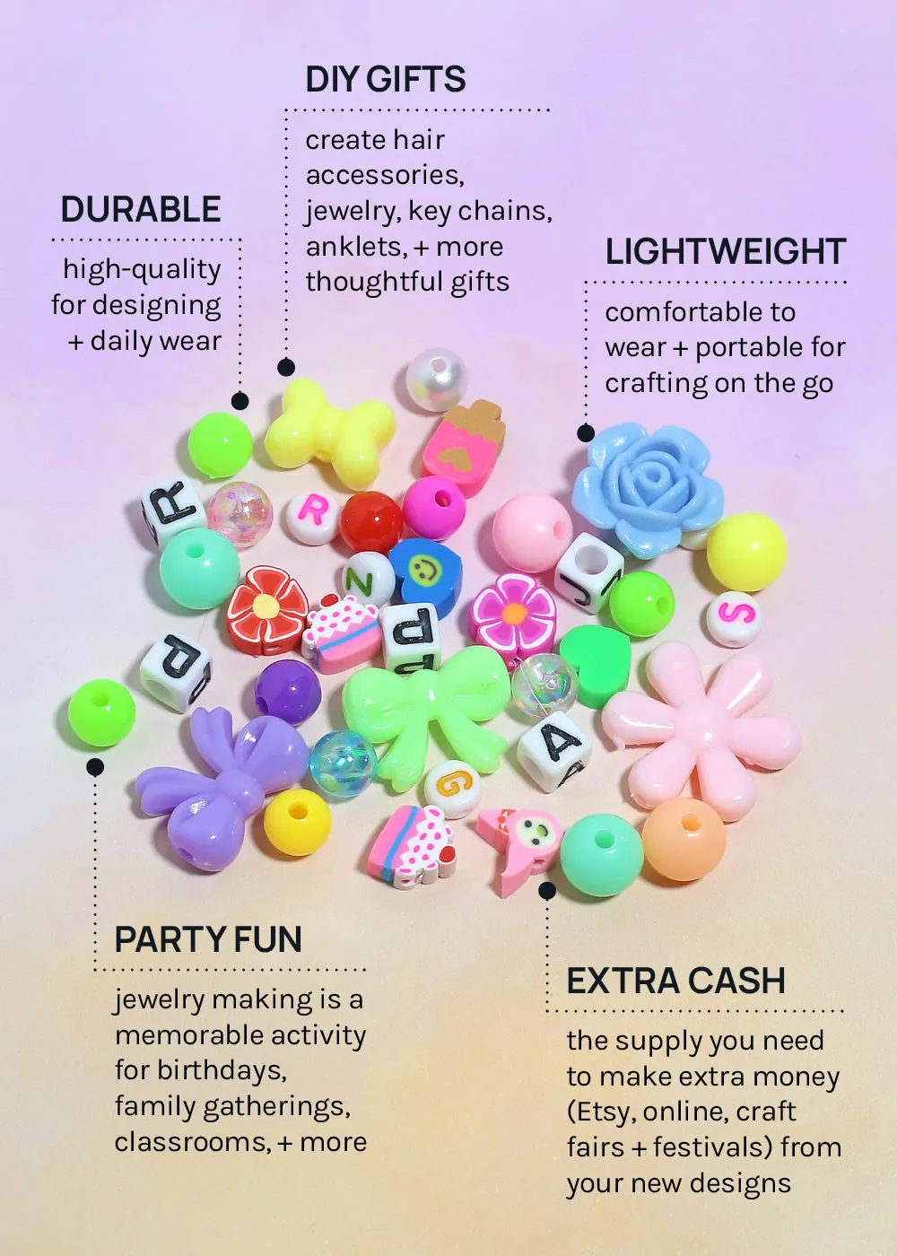 Miss A Alphabetic Beads