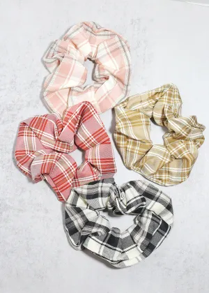 Plaid Scrunchies