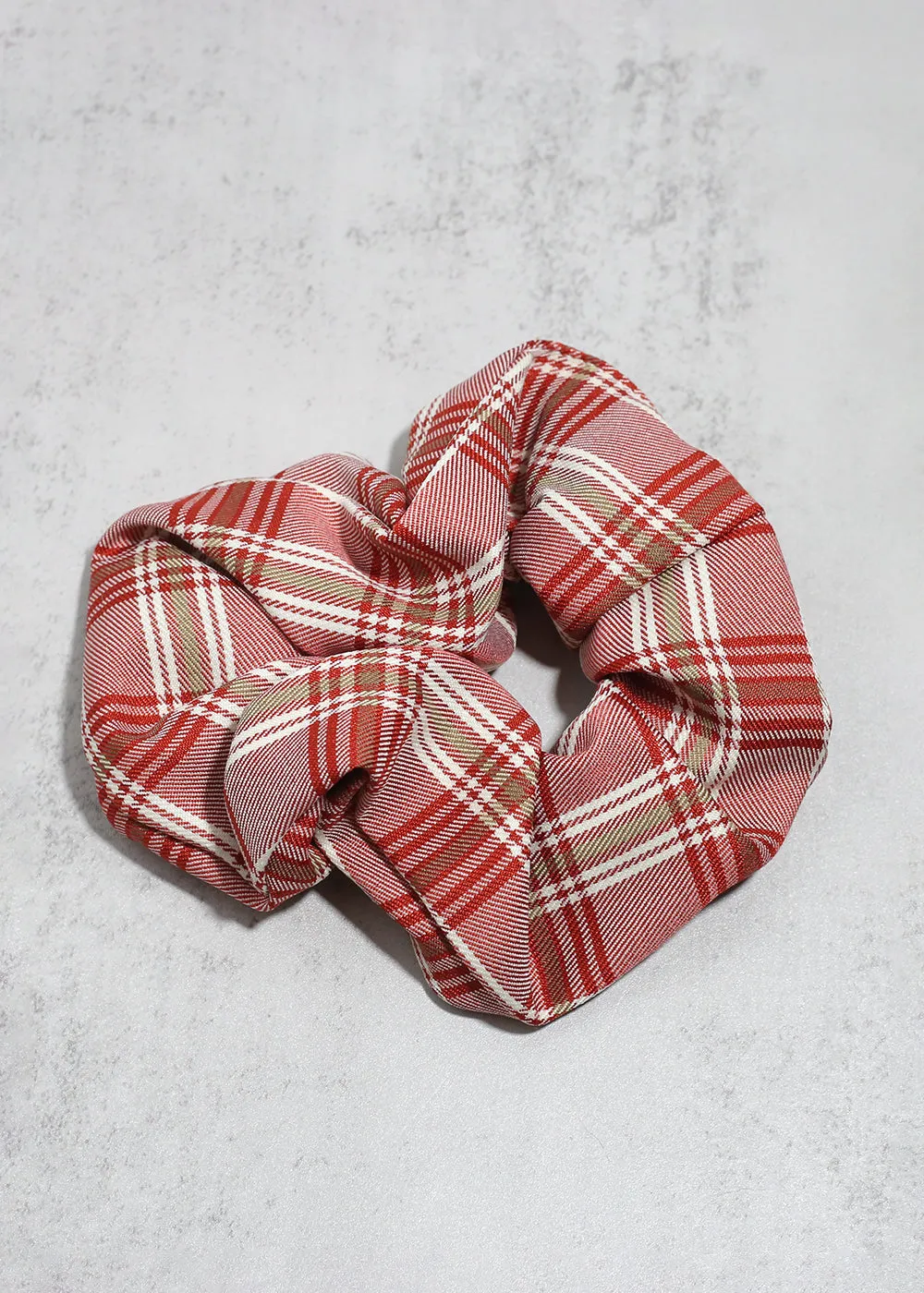 Plaid Scrunchies