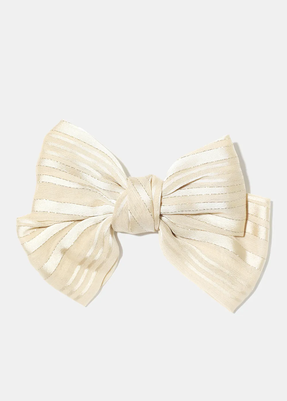Satin Bow Hair Clip
