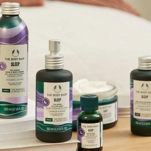 Sleep Relaxing Massage Oil The Body Shop