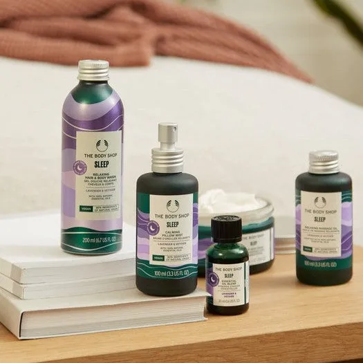 Sleep Relaxing Massage Oil The Body Shop
