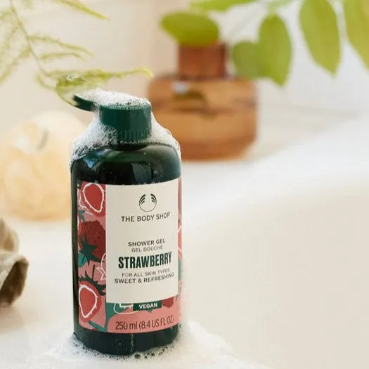 Strawberry Shower Gel The Body Shop