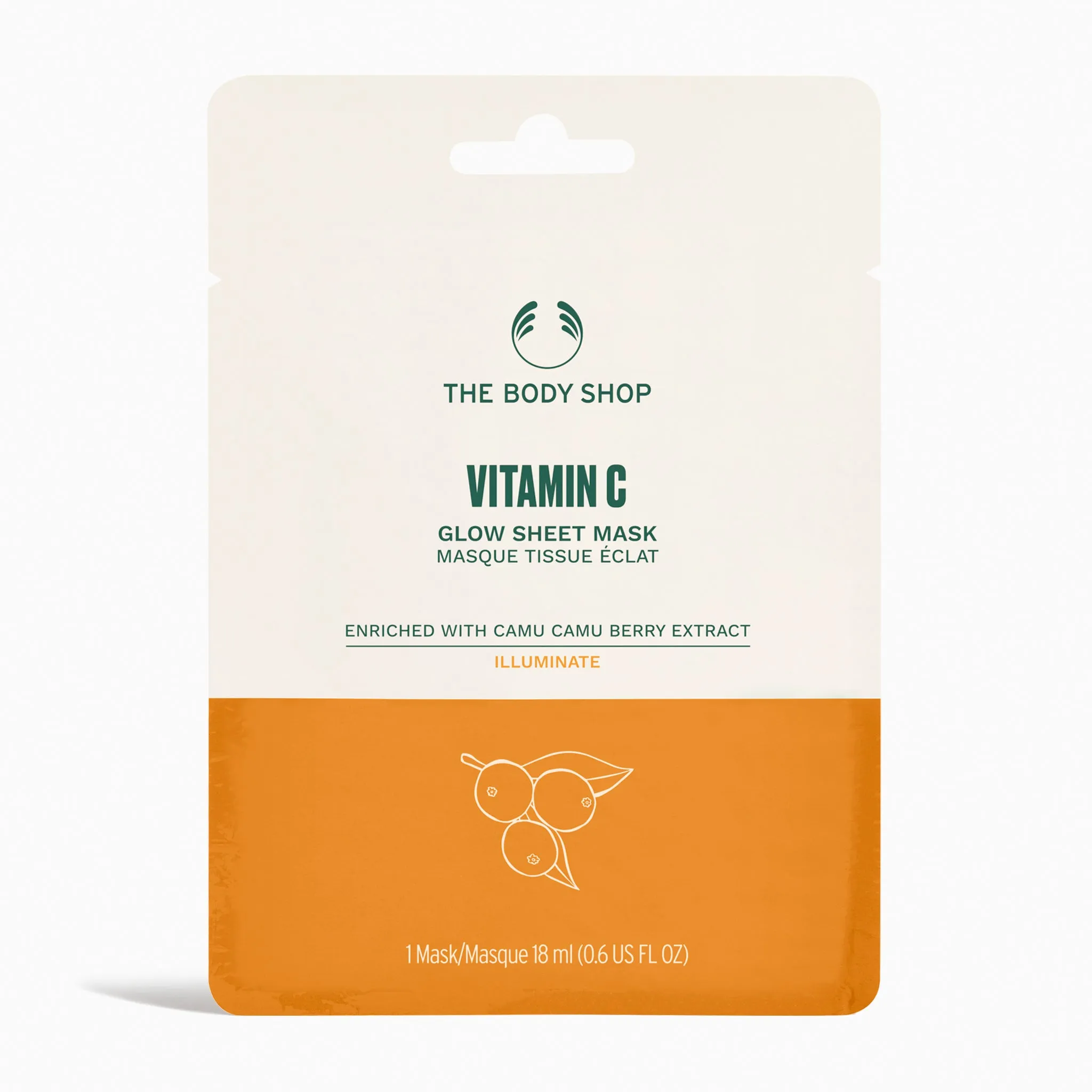 Vitamin C Glow Sheet Mask The Body Shop